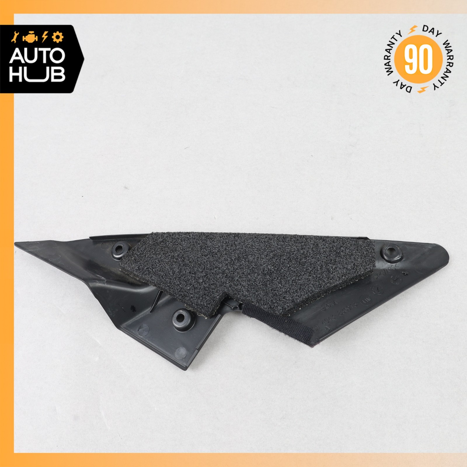 Aston Martin DB9 Triangle Mirror Cover Left Side 9G43830913AAW OEM 22k