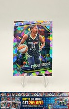 2025 Panini Prizm WNBA Tyasha Harris #130 Silver Ice Prizms Dallas Wings