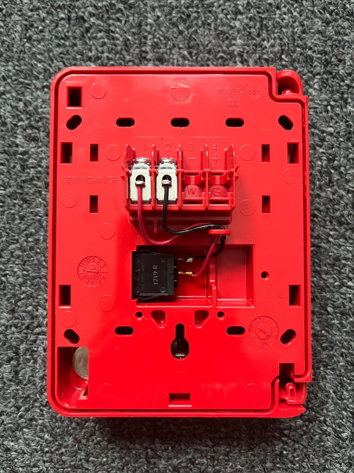 Notifier NBG-12L Fire Alarm Pull Station Conventional Key Lock USED TESTED