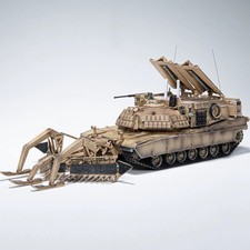 1/72 M1ABV Assault Breaching Vehicle M1150 Mine-clearing Tank Combat Vehicle