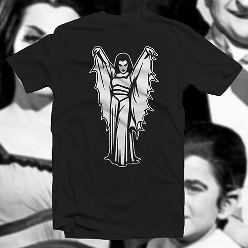 Lilly Munster #2 T-SHIRT Vampira Morticia Adams Women Television Horror Comedy - Picture 10 of 16