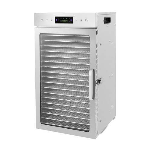 Commercial Food Dehydrator 16 Trays Fruit And Meat Dehydrator Stainless-645759