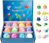 Badebomben Kinder 12 StüCk Organischer Badezusatz Mit ÜBerraschung Geschenk