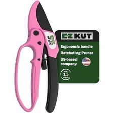 Heavy duty pruners ratchet hand pruner with ratcheting action great ga