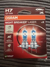 Osram Night Breaker Laser H7 150 More Brightness Halogen Headlight Lamp Osram Night Breaker Laser H7 150 More Brightness Halogen Headlight Lamp