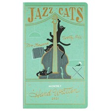 GreetingLife Chalk Boy Planner 2026 B6 Slim Hardcover Green