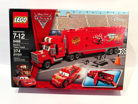 Rare Complete & Assembled LEGO Disney Cars 2 Mack's Team Truck Set 8486 - 374pcs