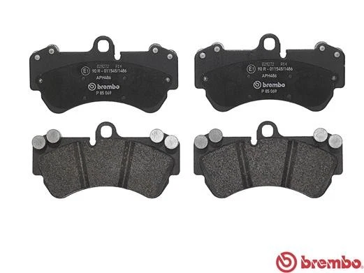 BREMBO P 85 069 Kit de plaquettes de frein, frein à disque pour MERCEDES-BENZ,PO - Photo 2/2