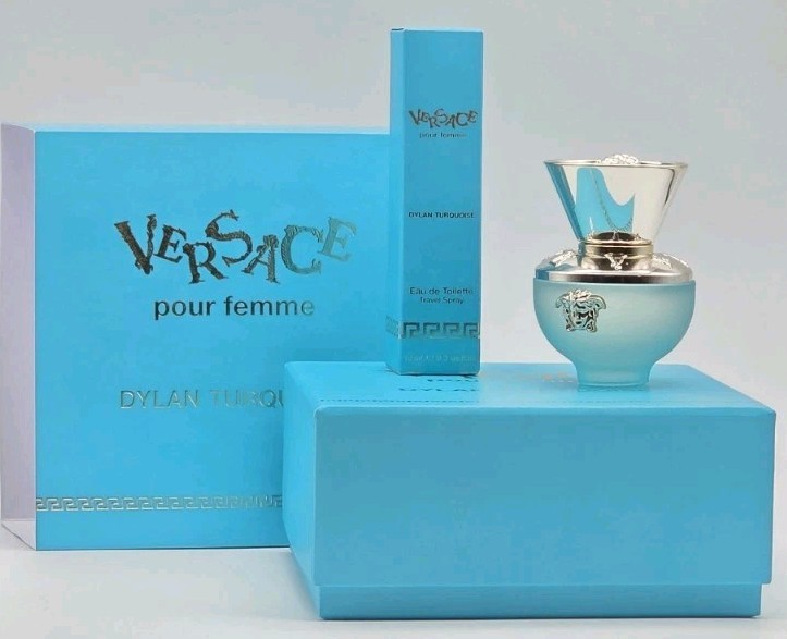 Versace DYLAN TURQUOISE For Women 2pc Boxed Gift Set EDT 1oz