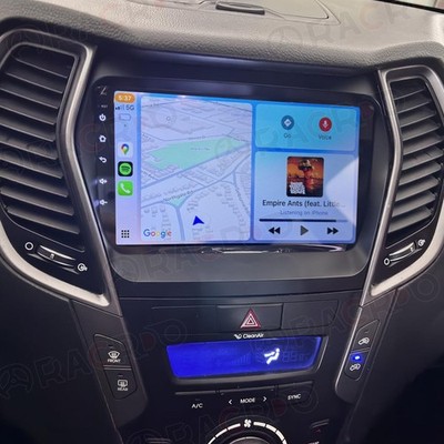 APPLE CAR PLAY RADIO GPS NAVI STEREO FOR HYUNDAI SANTA FE SPORT IX45 2013-2018