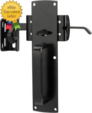 Self Closing Thumb Gate Latch Heavy Duty for Wooden Metal Vinyl Fences