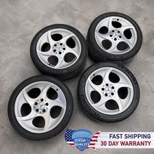 03-12 MERCEDES R230 SET R18" ALLOY WHEEL RIM TIRES 18x8.5J 18x9.5J ET35 ET40 OEM