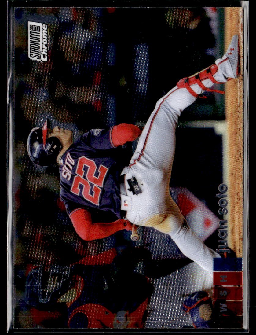2020 Stadium Club Chrome #104 Juan Soto