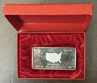 Rare 1969 Foster Co WA 3 Oz Day Mines .999 Silver Bar W/ Original Box Non Poured