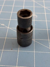 Snap On 14mm Shallow Impact Universal Flex Swivel Socket IPFM14C 3/8" Drive