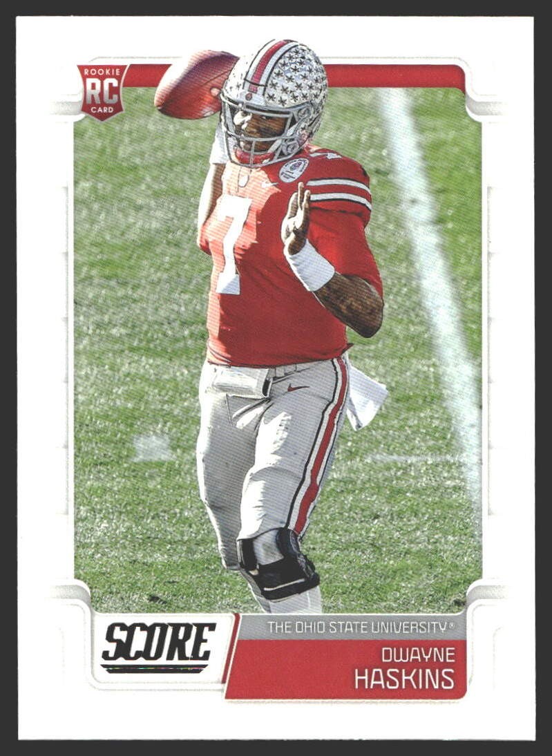 Dwayne Haskins #332 2019 Score Ohio State BuckeyesRC Rookie