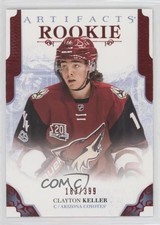 2017-18 Upper Deck Artifacts Rookies Ruby 183/399 Clayton Keller #179 1x1