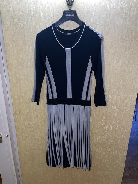 Women Karl Lagerfeld Dress Black 38 / M / 46 #33KW