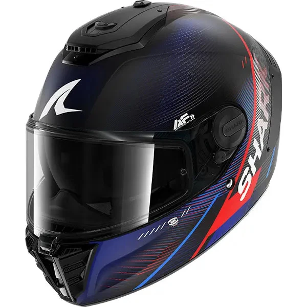 Shark Spartan RS Speed-Tech Matt Black Blue Red, photo 1 of 3