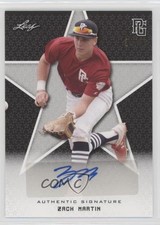 2020 Leaf Perfect Game National Showcase 34/50 Zach Martin #BA-ZM1 Auto g2u
