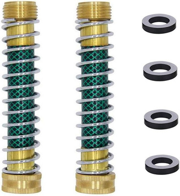 Flexible RV Hose Protector Spring Garden Hose Extension Adapter 3/4'' GHT Solid H