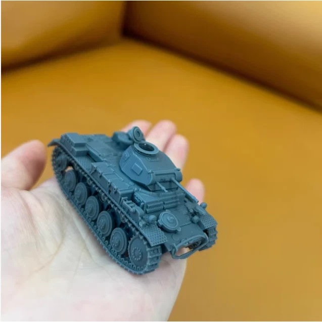3d printed  1/72/35 PANZER 2-F 1941-42 TANK  Unpainted Model Kit - Image 4 of 4
