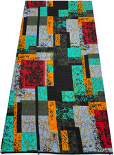 African Ankara Wax Print,100 Cotton,Sell by 6 Yards-