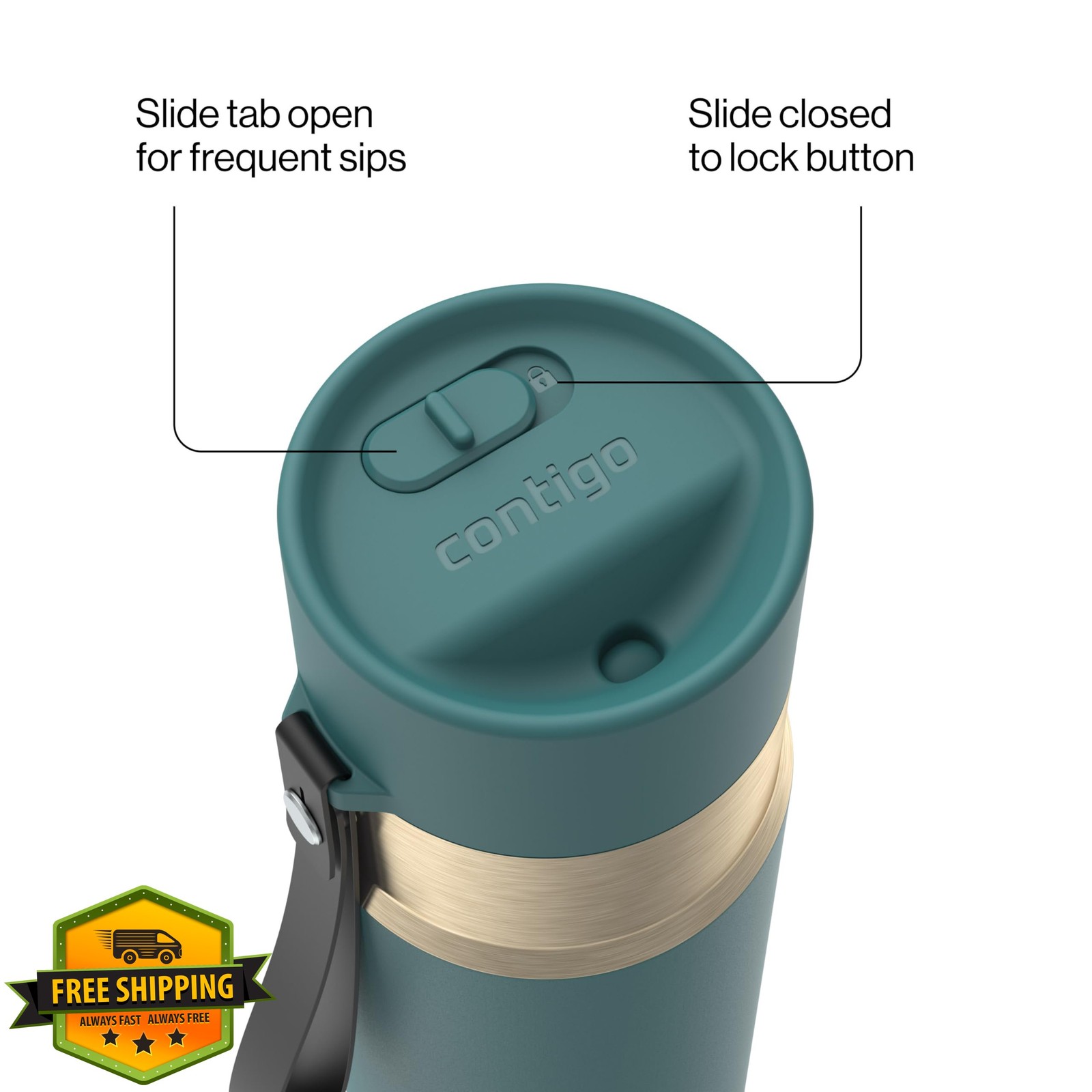 Leakproof Push Button Lock