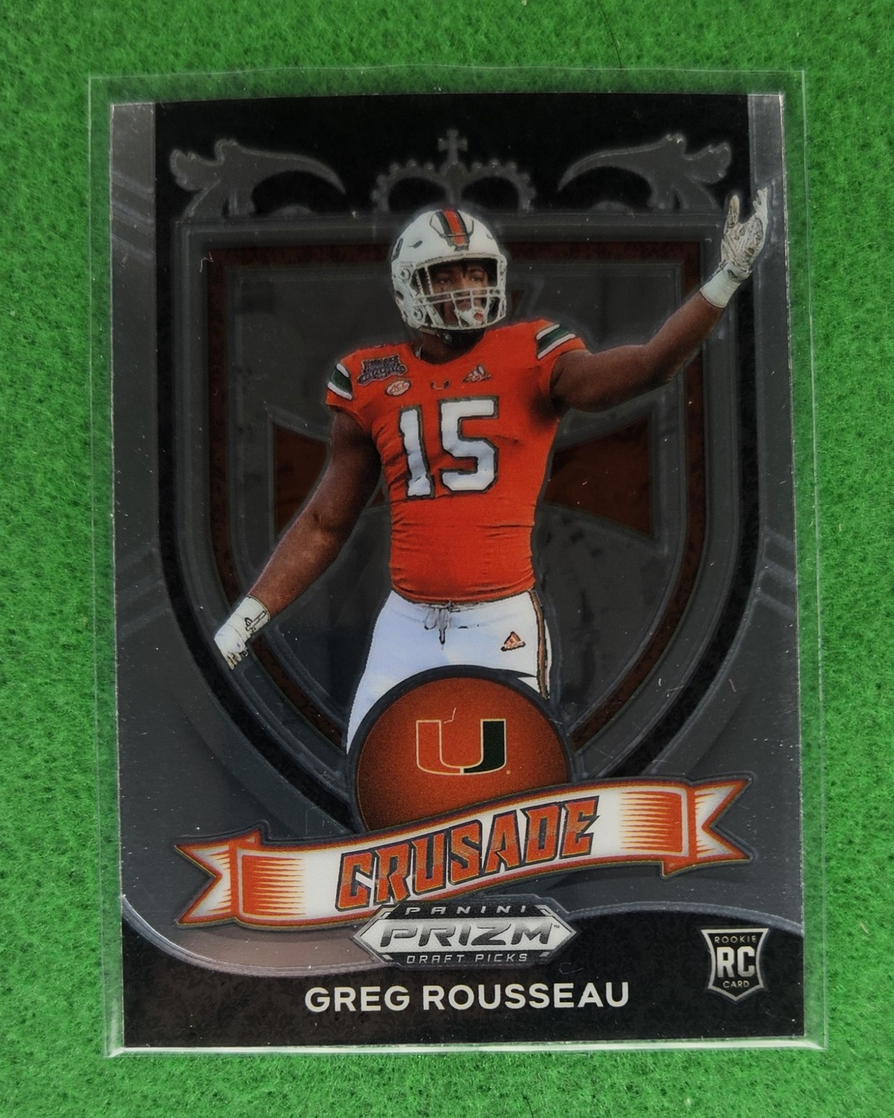 2021 Panini Prizm Draft Picks - Crusade Greg Rousseau #179 (RC)