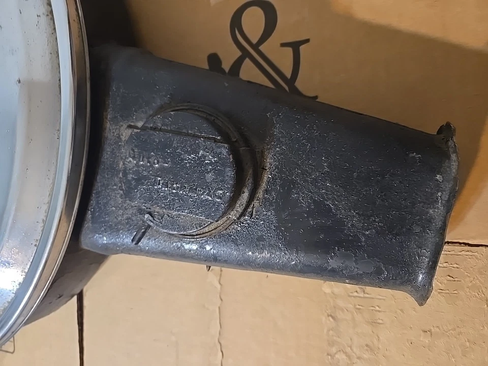 Pontiac Lemans GTO 1969 69 filtro de aire de doble snorkel con tapa cromada 4 V ¡PARECE SÓLIDO!! Foto 4 de 4