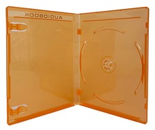 PREMIUM STANDARD Orange Audio Book Blu-Ray Single Cases 12MM Lot