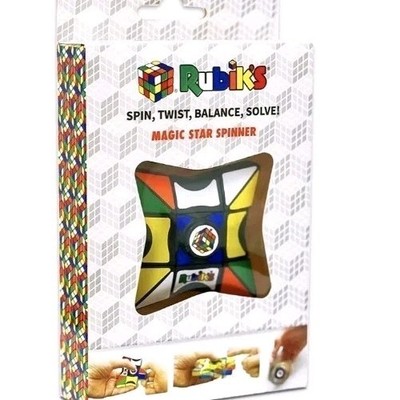 Rubik's Magic Star Spinner - Mehrfarbig Brandneu Fabrikversiegelt Nie Geöffnet 