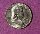 Estate Find 1955- Franklin Half Dollar #P35320 — photo 1