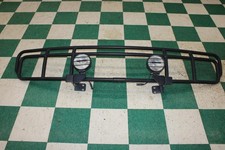 03-09 Hummer H2 Black Front Grill Grille Brush Guard W Lamps Oem Factory 03-09 Hummer H2 Black Front Grill Grille Brush Guard W Lamps Oem Factory