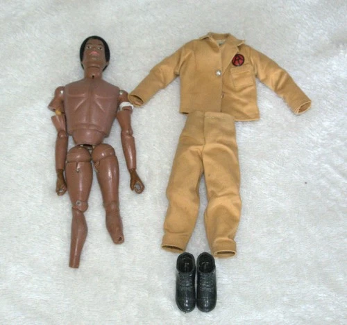 Vintage GI Joe Clothes, Shoes, Head and Broken Body