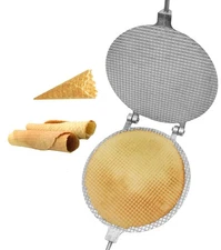 Waffle Maker - Waffle Cone Maker - Krumkake Iron - Wafer Maker - Waffle Maker...
