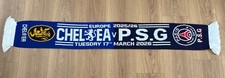 Sciarpa ricordo partita Chelsea v PSG Champions League