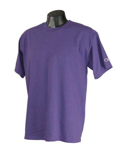 Champion Sports Mens Size S M L XL XXL 3XL 100% Cotton Tagless Tee T-Shirt - Picture 62 of 71