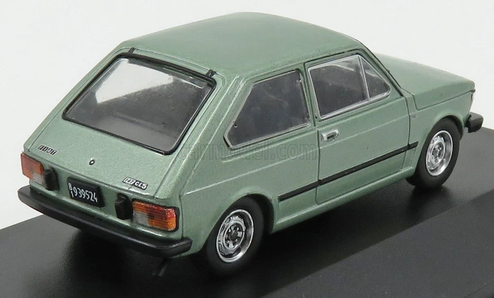 MODELLINO AUTO STATICO FIAT 147 CL5 127 1983 SILVER MODELLISMO SCALA 1/43 - Immagine 2 di 3