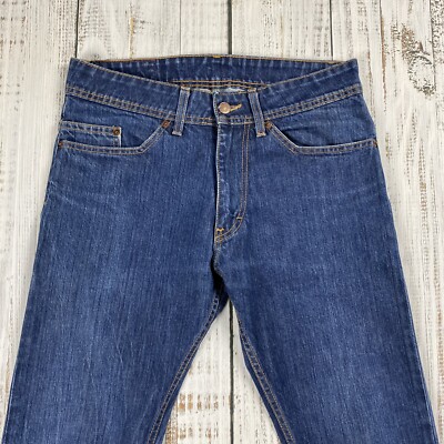 VTG INTERSTATE JEANS Y2K BOOTCUT MADE IN USA DARK WASH MENS SIZE