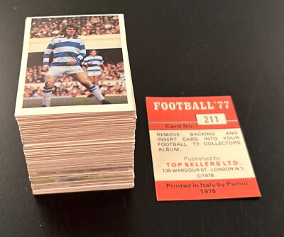 TOP SELLER FOOTBALL 77 - PICK YOUR CARDS NOS. 211-419