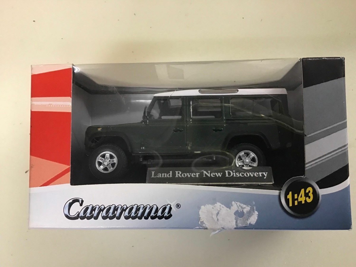 CARARAMA LAND ROVER NEW DISCOVERY DEFENDER 1/43 | eBay