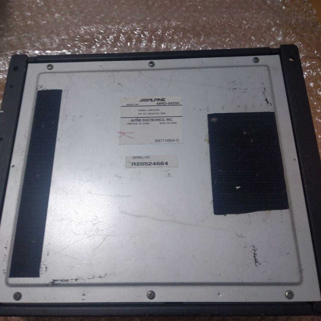 Alpine MRD-M300 Mono Power Car Amplifier class D 600W