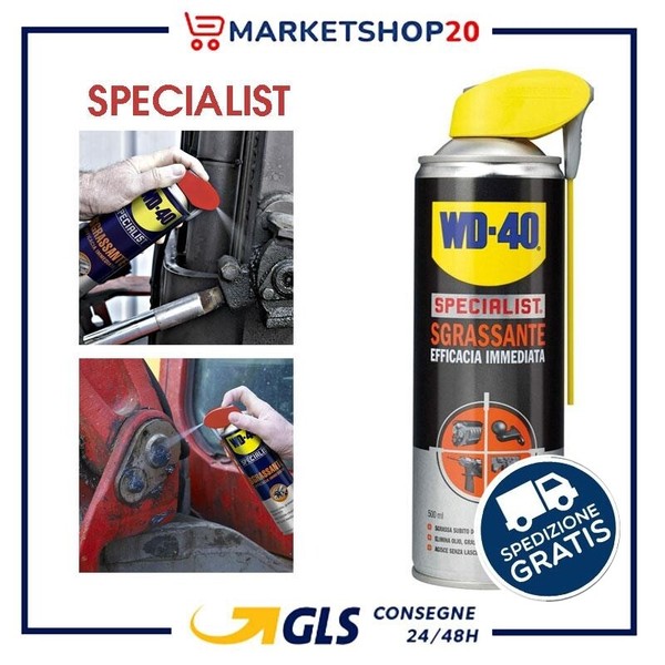 WD 40 Specialist Entfettung Wirksamkeit Sofortige 500Ml Motoren Auto Bike 500 ML-image