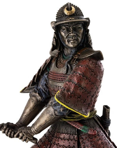 Statua Samurai Giapponese Medievale Top Collection - Generale Minamoto Guerriero Sc... - Foto 5 di 8