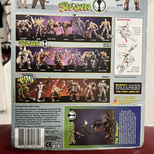 Spawn Ultra The Mangler (McFarlane Toys,1996) Series-7 Ultra-Action Figure - Picture 5 of 5
