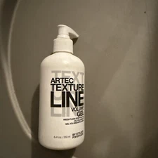 ARTEC  TEXTURE LINE VOLUME GEL 8.4 OZ STRONG HOLD FOR CURLY AND WAVY HAIR NEW