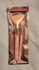 MOTD COSMETICS Makeup Brush Set 2 pc Pink Concealer Bronzer VeganCruelty Free