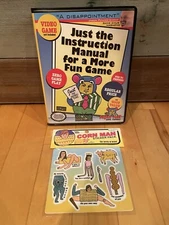 Obvious Plant Super Jeff Corn Man Instruction Manual for More Fun Game w Sticker