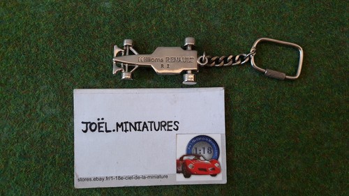 PORTE CLEFS Formule 1 en métal WILLIAMS RENAULT R1 F1 échelle au 1/87 ? - Picture 6 of 6
